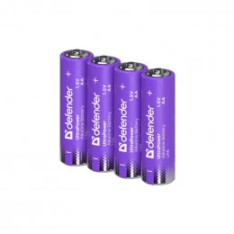 Батарейки Defender UltraPower LR6 алкалиновая LR6-4BL AA                                                                                                                                                                                                  