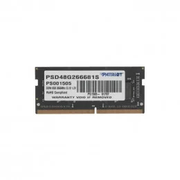 Оперативная память DDR4 SODIMM 8Gb 2666MHz Patriot PSD48G266681S                                                                                                                                                                                          