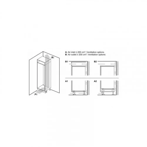 Морозильная камера встраиваемая Bosch GIV11AFE0 