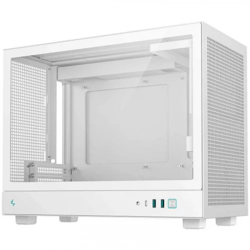 Корпус DEEPCOOL CH160 PLUS (R-CH160-WHNGM0-G) белый 