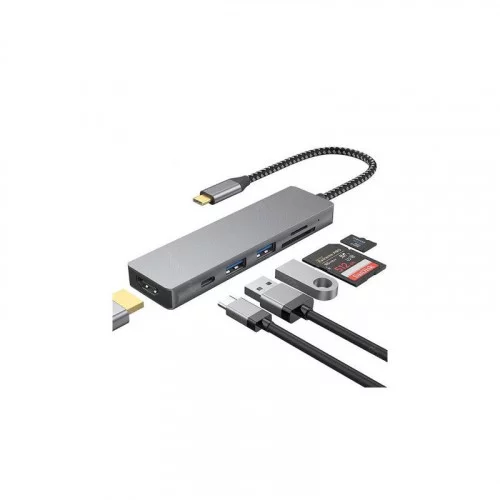 Док-станция KS-is KS-099D USB Type-C на HDMI 