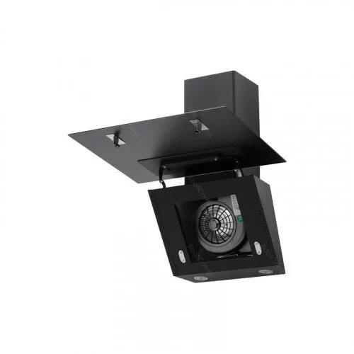 Вытяжка наклонная KRONA BELINDA 600 black SGC max 