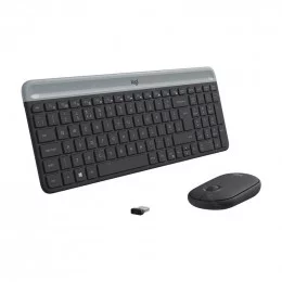 Беспроводной комплект клавиатура+мышь Logitech MK470 Graphite (920-009206)                                                                                                                                                                                