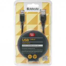 Кабель USB Defender USB09-03PRO AM-C Type 1 м                                                                                                                                                                                                             