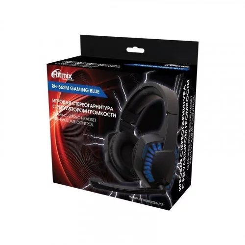 Гарнитура RITMIX RH-562M Gaming Blue 