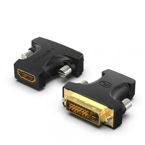 Адаптер-переходник Vention DVI 24+1 M/ HDMI 19F (AILB0) 