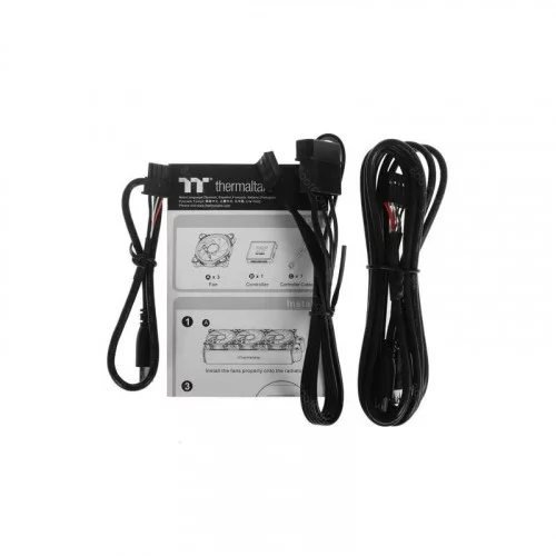 Комплект кулеров для корпуса Thermaltake Riing Trio 12 RGB White 3 Pack (CL-F126-PL12SW-A) 