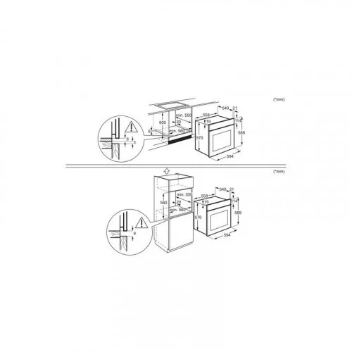 Духовой шкаф Electrolux EOF3H40BK 