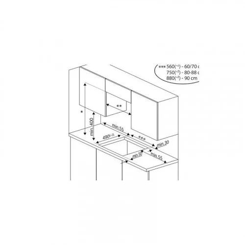 Варочная поверхность индукционная Hotpoint HB 1560S NE 