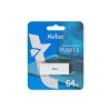 Память USB3.2 Flash Drive 64Gb Netac U185 WHITE NT03U185N-064G-30WH 