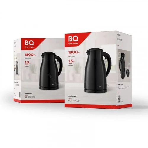 Чайник электрический BQ KT1709S Черный 