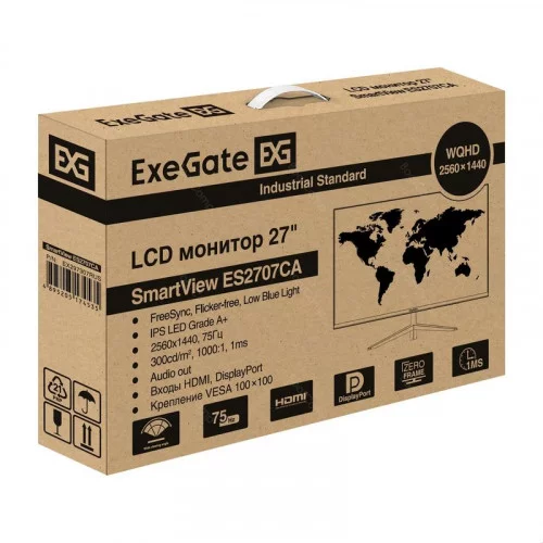 Монитор 27” ExeGate SmartView ES2707CA EX297307RUS 