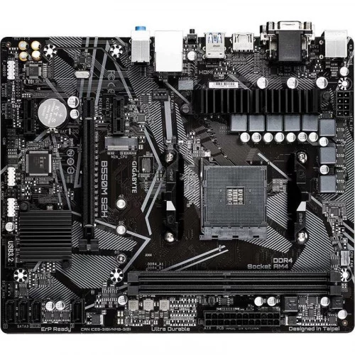 Материнская плата Gigabyte B550M S2H 