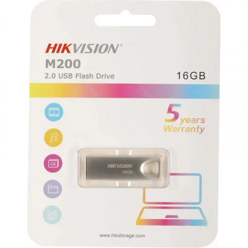 Память USB2.0 Flash Drive 16Gb Hikvision M200 (HS-USB-M200/16G) 