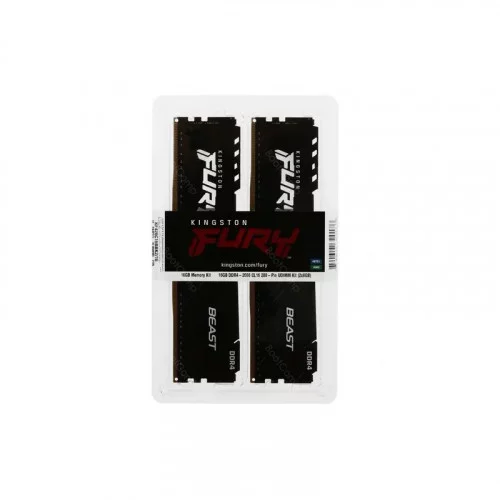 Оперативная память DDR4 16GB (2x8Gb KIT) 2666Mhz Kingston FURY KF426C16BBK2/16 