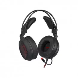 Наушники  с микрофоном Defender Redragon Delirium чёрный+красный                                                                                                                                                                                          