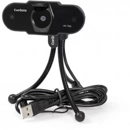 Веб-камера ExeGate BlackView C525 HD Tripod EX287386RUS                                                                                                                                                                                                   
