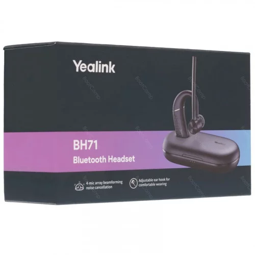 Беспроводная моногарнитура Yealink BH71 черный 2021 