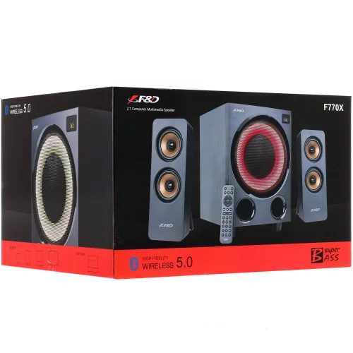 Колонки F&D F770X черный 