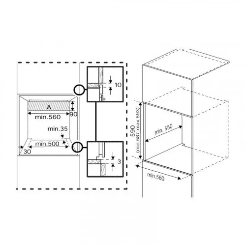 Духовой шкаф с добавлением пара Hotpoint HSTF 1231 JSAH BLG 