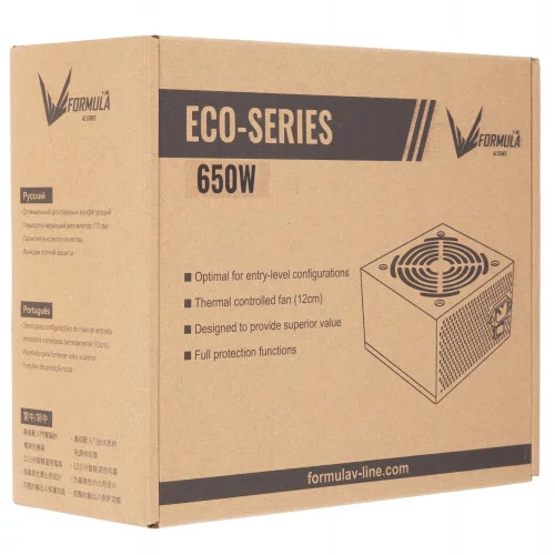 Блок питания Formula ECO-650W серый 