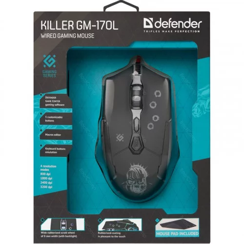 Мышь Defender Killer GM-170L 