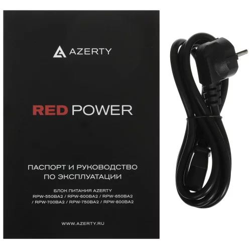 Блок питания Azerty RPW-800BA2 [120-0861] красный, черный 