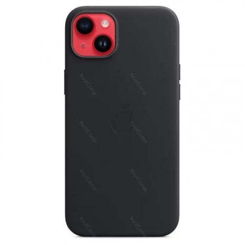 Чехол Apple iPhone 14 Plus Leather Case with MagSafe - Midnight MPP93ZM/A 