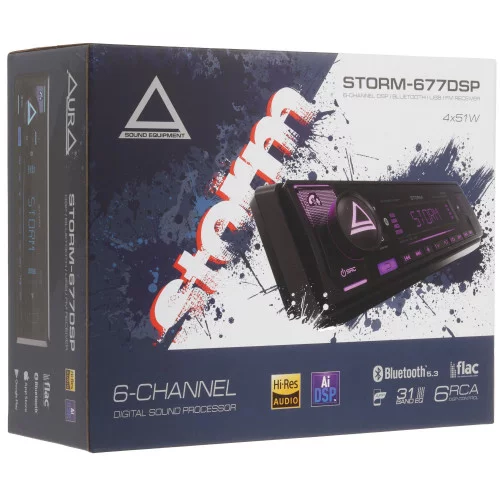 Автопроигрыватель AurA STORM-677dsp 