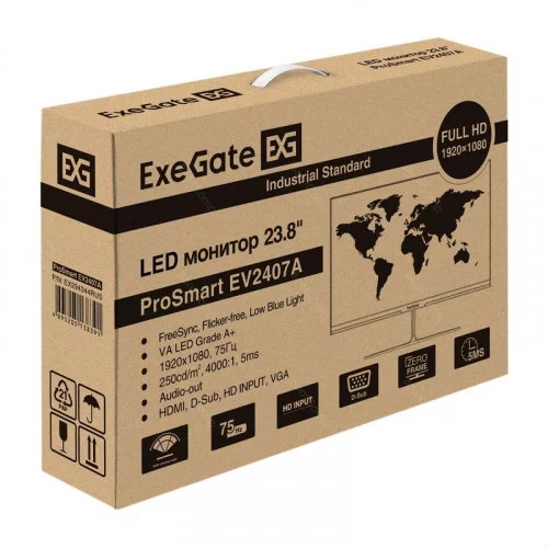Монитор 23.8” ExeGate ProSmart EV2407A EX294344RUS 