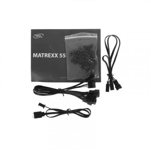 Корпус DEEPCOOL MATREXX 55 V3 ADD-RGB 3F (DP-ATX-MATREXX55V3-AR-WH-3F) 