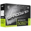 Видеокарта MSI GeForce RTX 5060 Ti SHADOW 2X OC PLUS (RTX 5060 Ti 8G SHADOW 2X OC PLUS) 