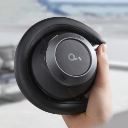 Беспроводные наушники с микрофоном Anker Soundcore Space One Pro черный                                                                                                                                                                                   