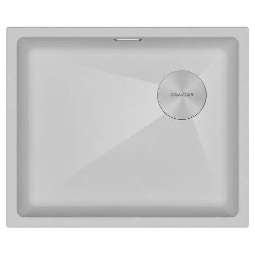 Кухонная мойка PAULMARK LUMI 55UNI-SKEW-WH (LU55SK-WH) белый 