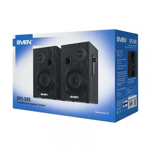 Колонки 2.0 SVEN SPS-585 black 
