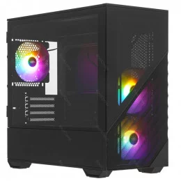 Корпус 1STPLAYER DK D7 (D7-BK-3F1) черный                                                                                                                                                                                                                 
