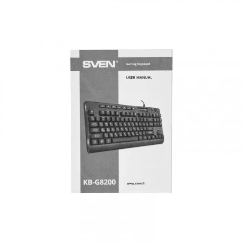 Игровая клавиатура SVEN KB-G8200 черный 