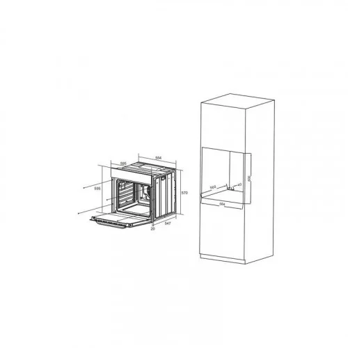 Духовой шкаф Haier HOX-FP3AGB TD0043221RU 