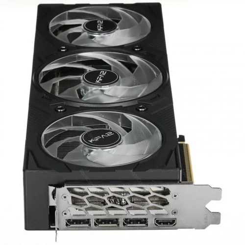 Видеокарта KFA2 GeForce RTX 5070 ROCK(X) OC 3FAN RGB Black (57NON7MDBUEK) 