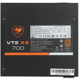 Блок питания Cougar VTE X2 700 [CGR VX-700] черный                                                                                                                                                                                                        