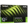 Видеокарта Palit GeForce RTX 5050 Dual OC (NE65050S19P1-GB2070D) 