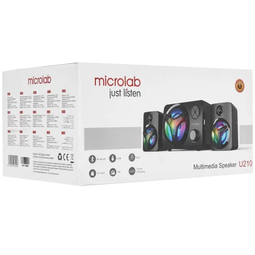Колонки Microlab U210 черный 