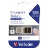 USB Flash Drive128GB Verbatim Fingerprint Secure (49339) 