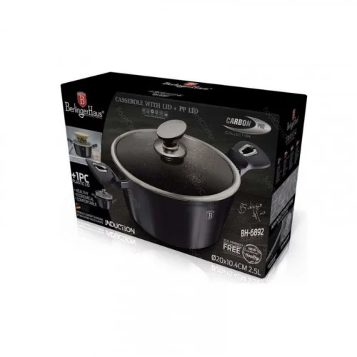Кастрюля BERLINGER HAUS BH-6892 Carbon Pro 2,5L 