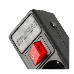 Сетевой фильтр SVEN Optima Base 5 метров чёрный                                                                                                                                                                                                           