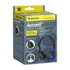 Гарнитура для смартфонов Defender Accord 165 черный+синий 