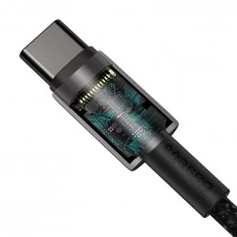 Кабель Baseus CATWJ-01 100W Type-C - Type-C 1 м черный                                                                                                                                                                                                    