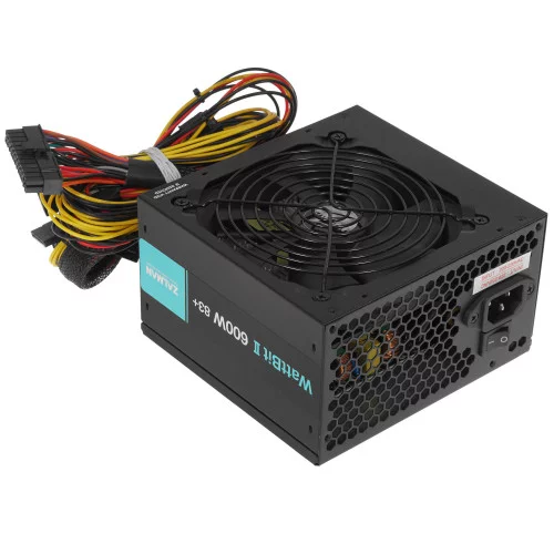 Блок питания ZALMAN Wattbit II 600W [ZM600-XE II] черный 