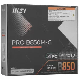Материнская плата MSI PRO B850M-G                                                                                                                                                                                                                         