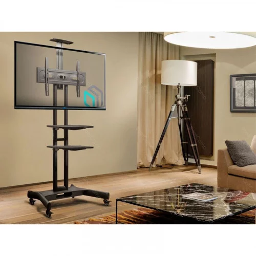 Мобильная стойка для ТВ ONKRON TS1552 чёрный 